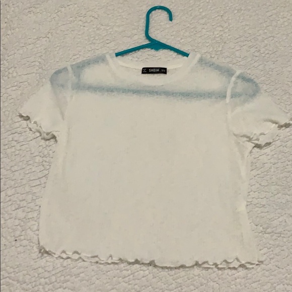 Shein White Short Sleeve - Picture 1 of 1